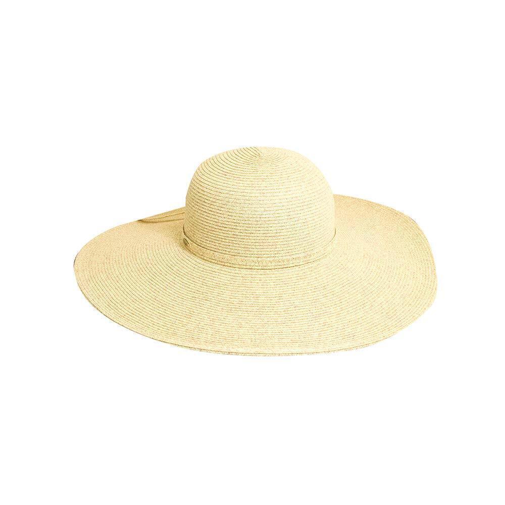 3782 Big Brim Paper Braid Hat, Toast, One Size
